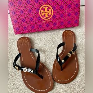 Tory Burch Monogram Flat Thong
